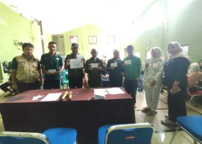 Pemilihan RT dan RW di Desa Gunungguruh Digelar Serentak