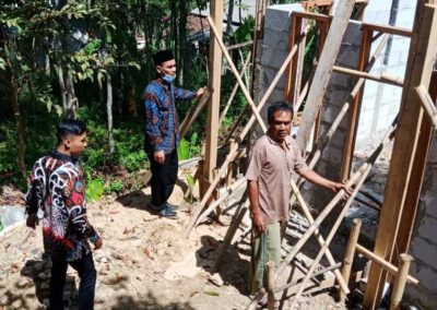 Pengawasan Pembangunan Program BSPS Di Dusun I Oleh Pemdes