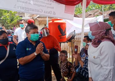 Anggota Komisi IX DPR RI Lakukan Edukasi Pencegahan Covid 19 Di Desa Gunungguruh