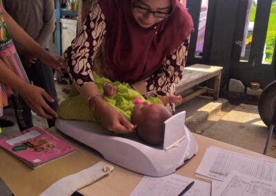 Pos Yandu Mawar 11 Lakukan Tugas Mingguan Sebagai Pelayanan Terbuka Untuk Masyarakat