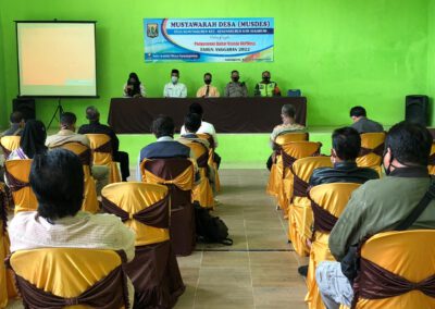 Pemdes Gelar Musdes Terkait RKPDes 2022 Mendatang Untuk Kemajuan Desa