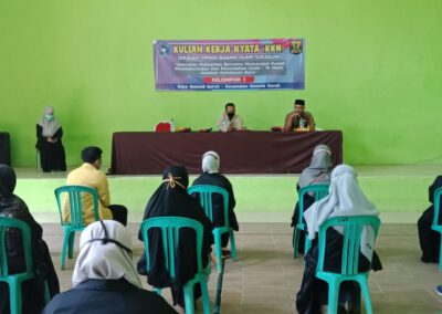 Pemerintah Desa Gunungguruh Terima Mahasiswa KKN STAI Sukabumi Untuk Menuntaskan Studi