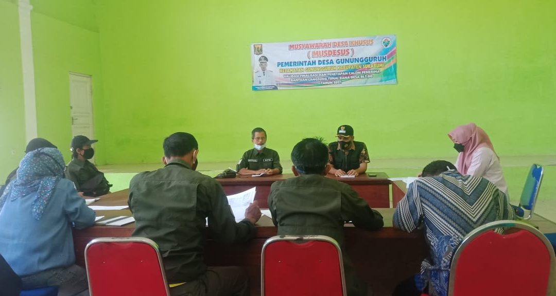 Musdesus Bahas Penerima BLT DD Tahun 2021 Dan Transparasi Data Penerima Manfaat